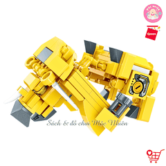 Đồ chơi lắp ráp Qman 41201 - Tê giác đáng yêu (124 chi tiết)