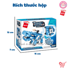 Đồ chơi lắp ráp Qman 41205 - Hà mã (149 chi tiết)