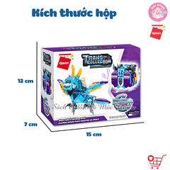 Đồ chơi lắp ráp Qman 41206 - Vịt flash (130 chi tiết)