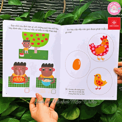 Combo 04 cuốn sách - 30++ hoạt động rèn luyện kỹ năng tư duy cho trẻ - Đinh Tị Books