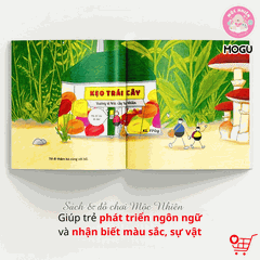 Combo 04 cuốn Sách Truyện Ehon bé 1-2-3 tuổi - Thế giới các loại xe - MOGU