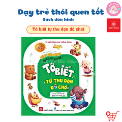 Sách dán hình - Dạy trẻ thói quen tốt - Đinh Tị Books