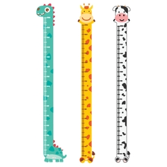 Decal dán tường đo chiều cao cho bé - Lalala Baby