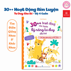 Sách - 30++ hoạt động rèn luyện kỹ năng tư duy cho trẻ - Đinh Tị Books