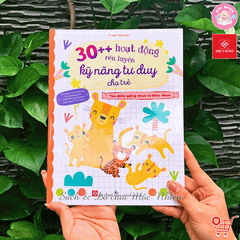 Combo 04 cuốn sách - 30++ hoạt động rèn luyện kỹ năng tư duy cho trẻ - Đinh Tị Books