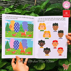 Combo 04 cuốn sách - 30++ hoạt động rèn luyện kỹ năng tư duy cho trẻ - Đinh Tị Books