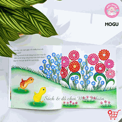 Sách Truyện Ehon cho bé 1-2-3 tuổi - Bé yêu thương gia đình - MOGU