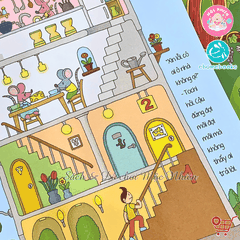 Sách ehon - Tòa nhà 100 tầng (Dành cho bé từ 3-8 tuổi) - Ehomebooks