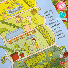 Combo 06 cuốn Sách ehon - Tòa nhà 100 tầng (Dành cho bé từ 3-8 tuổi) - Ehomebooks