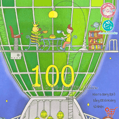 Sách ehon - Tòa nhà 100 tầng (Dành cho bé từ 3-8 tuổi) - Ehomebooks