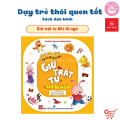 Sách dán hình - Dạy trẻ thói quen tốt - Đinh Tị Books