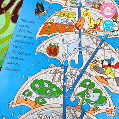 Sách ehon - Tòa nhà 100 tầng (Dành cho bé từ 3-8 tuổi) - Ehomebooks