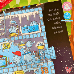 Sách ehon - Tòa nhà 100 tầng (Dành cho bé từ 3-8 tuổi) - Ehomebooks