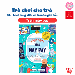 Sách - Trò chơi cho trẻ (30++ hoạt động viết, vẽ, tô màu, giải đố... theo chủ đề) - Đinh Tị Books