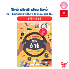 Sách - Trò chơi cho trẻ (30++ hoạt động viết, vẽ, tô màu, giải đố... theo chủ đề) - Đinh Tị Books
