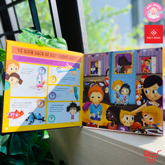 Sách tương tác - Rèn luyện kỹ năng đầu đời cho trẻ - 30 câu trắc nghiệm - Đinh Tị Books