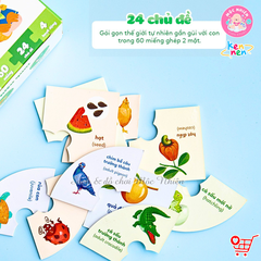 Kennen Match It - Puzzle ghép tranh khoa học vòng đời sự sống