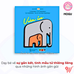 Combo 04 cuốn Sách Truyện Ehon cho bé 1-2-3 tuổi - Nuôi dạy em bé biết yêu thương - Mọt sách Mogu