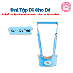 Đai tập đi cho bé, Đai hỗ trợ tập đi có đệm êm, chắc chắn, an toàn cho trẻ sơ sinh - Pipo Vietnam