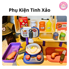 Bộ đồ chơi nhập vai Xe lưu động cho trẻ từ 3 tuổi - Chất liệu nhựa ABS cao cấp - Toys&Joys