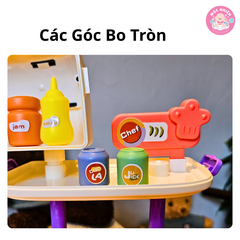 Bộ đồ chơi nhập vai Xe lưu động cho trẻ từ 3 tuổi - Chất liệu nhựa ABS cao cấp - Toys&Joys