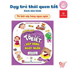 Sách dán hình - Dạy trẻ thói quen tốt - Đinh Tị Books