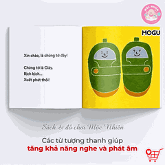 Combo 04 cuốn Sách Truyện Ehon cho bé 1-2-3 tuổi - Bé học đồ vật (0-3 tuổi) - MOGU