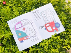 Sách - Cắt, gấp, tô màu - Hơn 20 hình dán và sticker rèn luyện kỹ năng cho trẻ 3 - 9 tuổi