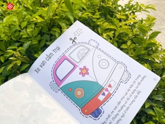 Sách - Cắt, gấp, tô màu - Hơn 20 hình dán và sticker rèn luyện kỹ năng cho trẻ 3 - 9 tuổi
