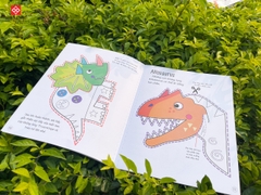 Sách - Cắt, gấp, tô màu - Hơn 20 hình dán và sticker rèn luyện kỹ năng cho trẻ 3 - 9 tuổi