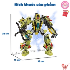 Đồ chơi lắp ráp xếp hình Qman 41108 - Biệt đội quân sự (783 mảnh ghép)