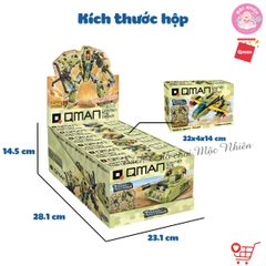 Đồ chơi lắp ráp xếp hình Qman 41108 - Biệt đội quân sự (783 mảnh ghép)