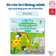 Combo 05 cuốn Sách - Bé rèn trí thông minh qua hoạt động quan sát và tìm kiếm - Đinh Tị Books