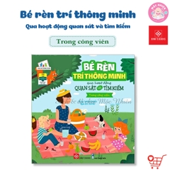 Combo 05 cuốn Sách - Bé rèn trí thông minh qua hoạt động quan sát và tìm kiếm - Đinh Tị Books