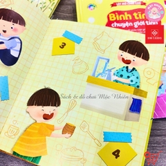 Combo 04 cuốn Sách - Kỹ năng đầu đời cho bé - Lật mở cùng con - Đinh Tị Books