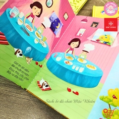 Combo 04 cuốn Sách - Kỹ năng đầu đời cho bé - Lật mở cùng con - Đinh Tị Books