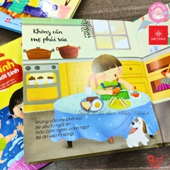 Combo 04 cuốn Sách - Kỹ năng đầu đời cho bé - Lật mở cùng con - Đinh Tị Books