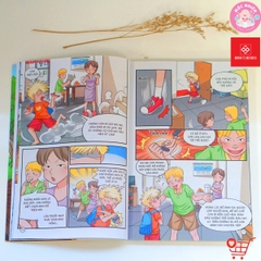 Sách - Thoát nạn trong tích tắc - Đối mặt với hỏa hoạn, lũ lụt, động đất - Dành cho bé từ 5-15 tuổi - Đinh Tị Books