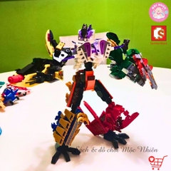 Đồ chơi lắp ráp xếp hình SEMBO BLOCK 103145 - Thánh thú mạnh thần long (589 mảnh ghép) - Dành cho bé trai từ 6 tuổi