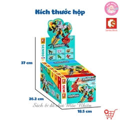 Đồ chơi lắp ráp xếp hình SEMBO BLOCK 103145 - Thánh thú mạnh thần long (589 mảnh ghép) - Dành cho bé trai từ 6 tuổi