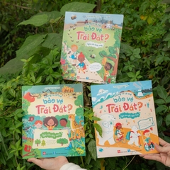 Combo 03 cuốn - Sách Bách khoa tri thức - Chúng ta có thể bảo vệ Trái Đất (Bảo vệ cây xanh, gấu Bắc Cực, loài ong) - Đinh Tị Books