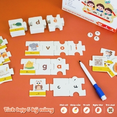 Kennen Match It - Puzzle ghép chữ cái và đánh vần Tiếng Việt