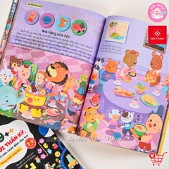 Combo 02 cuốn Sách - 140++ trò chơi thần kỳ, phát triển trí não toàn diện cho trẻ 3-9 tuổi - Đinh Tị Books