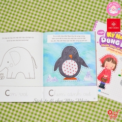 Combo 04 cuốn Sách - Luyện kỹ năng dùng kéo thuần thục và an toàn - Đinh Tị Books