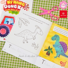 Combo 04 cuốn Sách - Luyện kỹ năng dùng kéo thuần thục và an toàn - Đinh Tị Books