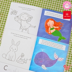 Sách - Luyện kỹ năng dùng kéo thuần thục và an toàn (Cho trẻ từ 3 - 6 tuổi) - Đinh Tị Books