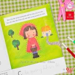 Combo 04 cuốn Sách - Luyện kỹ năng dùng kéo thuần thục và an toàn - Đinh Tị Books