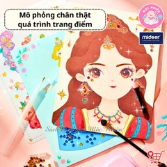 Bộ trang điểm thiết kế thời trang Mideer 3 trong 1 - Princess Fantasy Makeup - Dành cho bé gái từ 3 tuổi