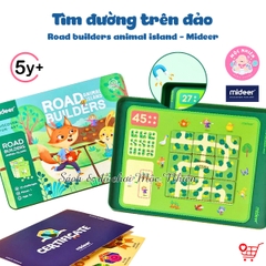 Đồ chơi ghép hình tìm đường trên đảo - Road Builders Animal Island - Mideer MD2076