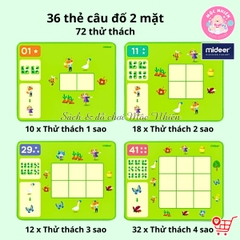 Đồ chơi ghép hình tìm đường trên đảo - Road Builders Animal Island - Mideer MD2076